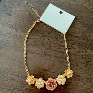 BNWT Hudson Moon Pink adjustable 16-18” Necklace